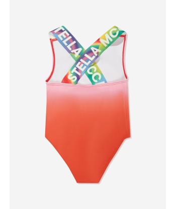 Stella McCartney Girls Logo Swimsuit in Multicolour les ligaments