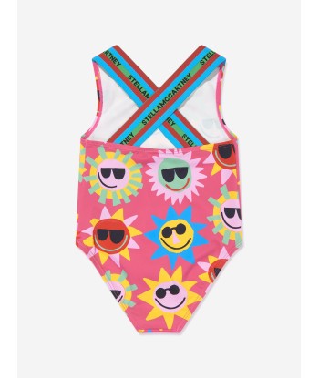 Stella McCartney Girls Sunshine Swimsuit in Pink pour bénéficier 