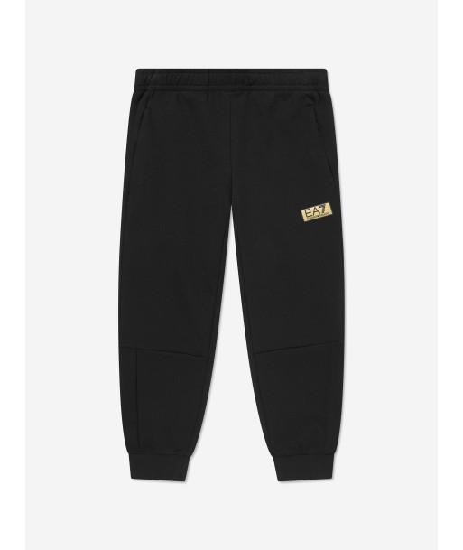 EA7 Emporio Armani Boys Gold Label Joggers in Black ou a consommer sur place