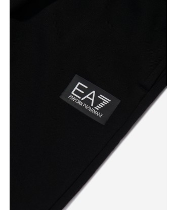 EA7 Emporio Armani Boys Graphic Side Joggers in Black shop