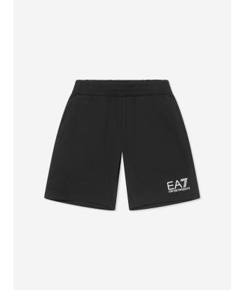 EA7 Emporio Armani Boys Logo Short Set in Black votre