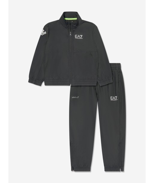 EA7 Emporio Armani Boys Athletic Tracksuit in Black l'achat 