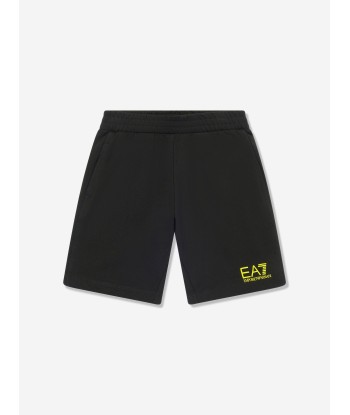 EA7 Emporio Armani Boys Logo Short Set in Green Découvrez la collection