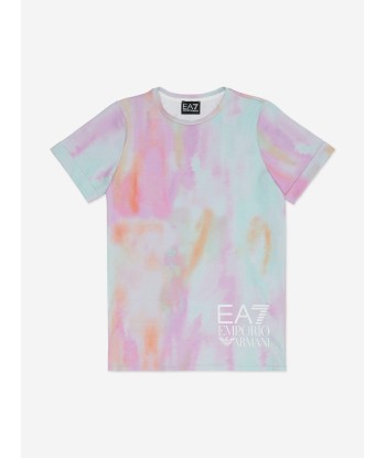 EA7 Emporio Armani Girls Tie Dye Short Set in Multicolour Le MVP de beaucoup