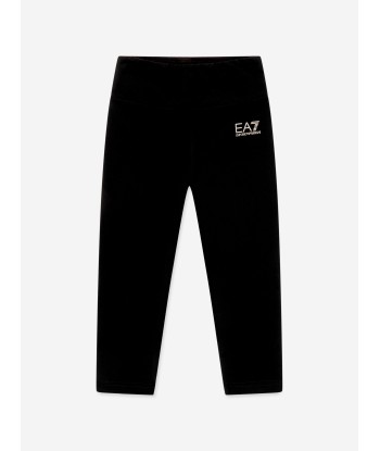 EA7 Emporio Armani Girls Logo Leggings Set in Pink Paris Déstockage Promo