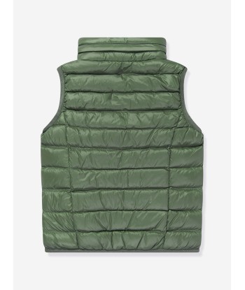 EA7 Emporio Armani Boys Padded Gilet in Green Comment ça marche