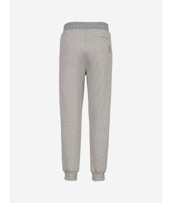 Eleventy Boys Cotton Jogger Pants in Beige Profitez des Offres !