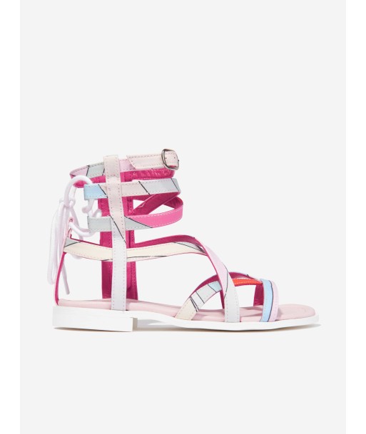 Pucci Girls Marmo Ankle Sandals in Multicolour À commander