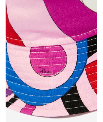 Pucci Girls Marmo Print Bucket Hat in Multicolour Les êtres humains sont 