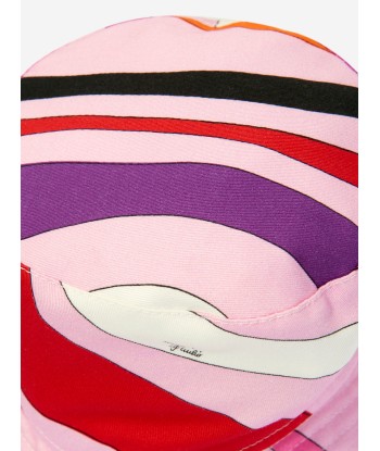 Pucci Girls Marmo Print Bucket Hat in Multicolour Les êtres humains sont 