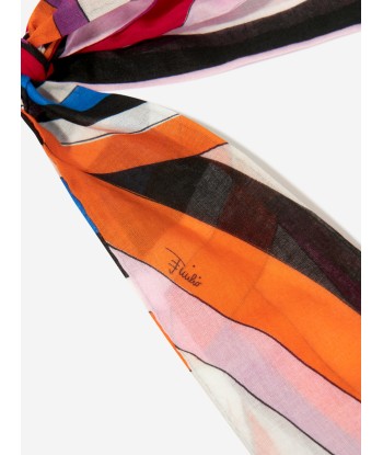 Pucci Girls Marmo Print Headband in Multicolour Les êtres humains sont 