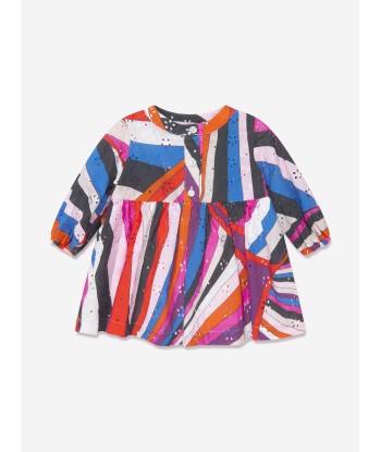 Pucci Baby Girls Iride Woven Dress in Multicolour en linge