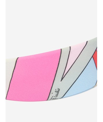 Pucci Girls Marmo Print Headband in Multicolour Venez acheter