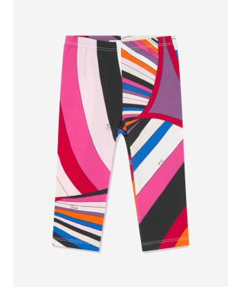 Pucci Baby Girls Iride Leggings in Multicolour Véritable concentré