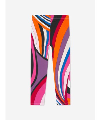 Pucci Girls Iride Leggings in Multicolour Faites des économies