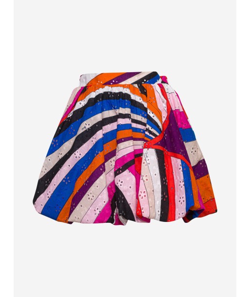 Pucci Girls Iride Woven Skirt in Multicolour Amélioration de cerveau avec