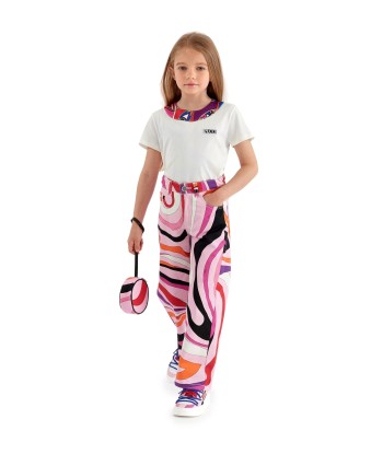 Pucci Girls Marmo Jeans in Multicoloured le des métaux précieux