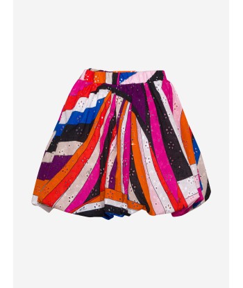 Pucci Girls Iride Woven Skirt in Multicolour Amélioration de cerveau avec