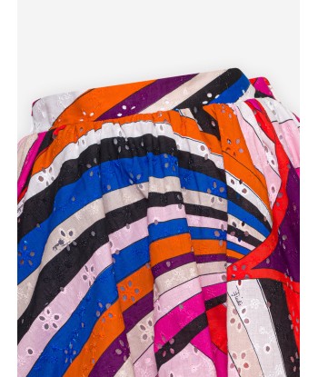 Pucci Girls Iride Woven Skirt in Multicolour Amélioration de cerveau avec