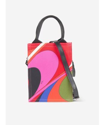 Pucci Girls Onde Print Shoulder Bag in Multicolour (27cm) l'achat 