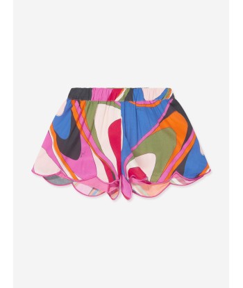 Pucci Baby Girls Onde Shorts in Multicolour livraison gratuite