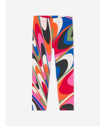 Pucci Girls Onde Print Leggings in Multicolour votre restaurant rapide dans 