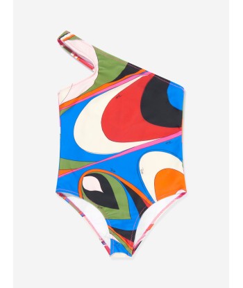 Pucci Girls Giardino Print Swimsuit in Multicolour vous aussi creer 