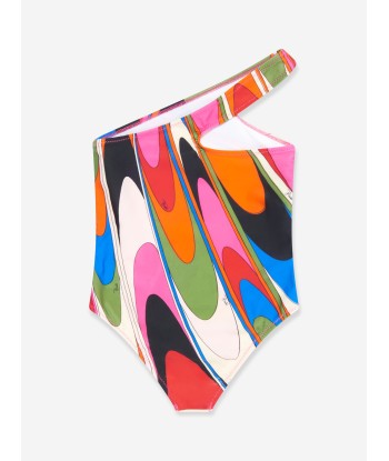 Pucci Girls Giardino Print Swimsuit in Multicolour vous aussi creer 