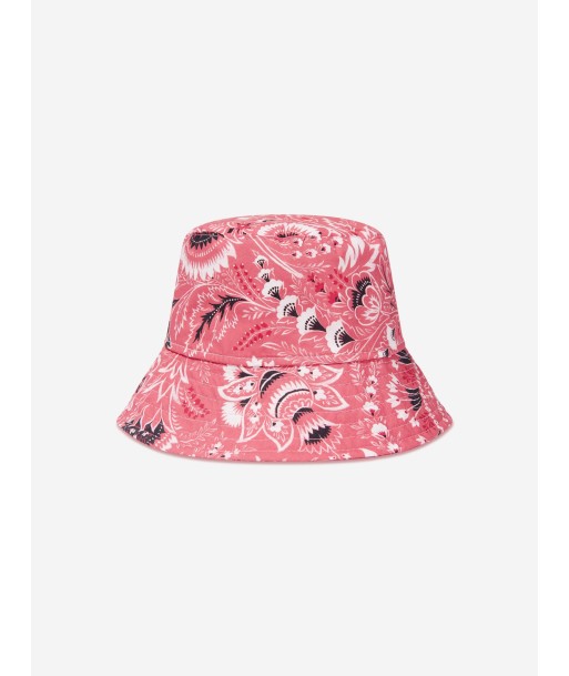 Etro Kids Floral Paisley Hat in Pink pas cher chine