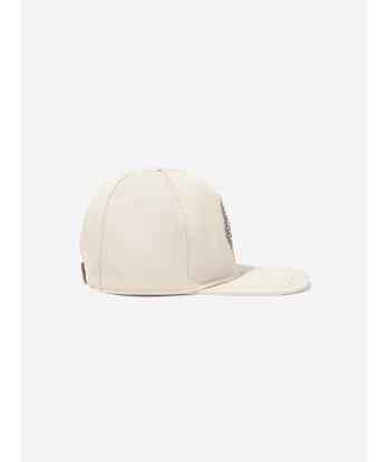 Etro Boys Crest Logo Cap in Beige l'achat 