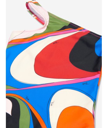 Pucci Girls Giardino Print Swimsuit in Multicolour vous aussi creer 