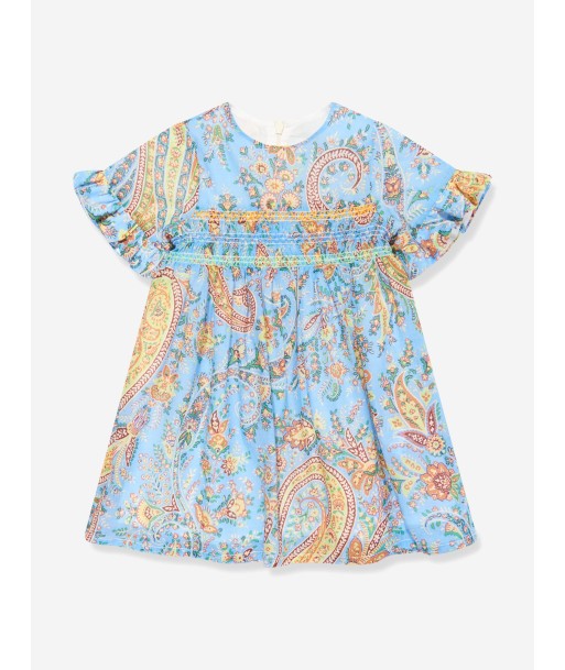 Etro Baby Girls Paisley Print Dress in Multicolour store