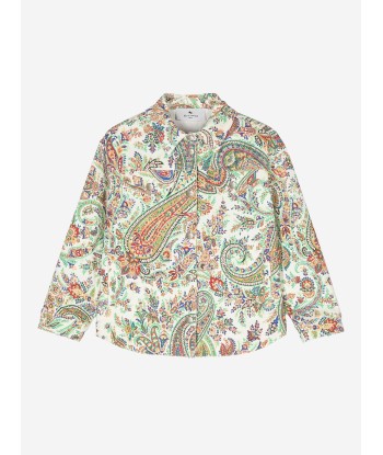 Etro Girls Floral Paisley Jacket in Multicolour Venez acheter