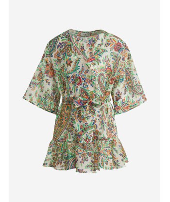 Etro Girls Paisley Beach Dress in Multicolour Venez découvrir notre 