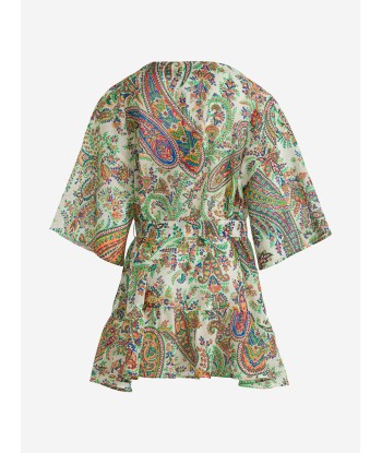 Etro Girls Paisley Beach Dress in Multicolour Venez découvrir notre 