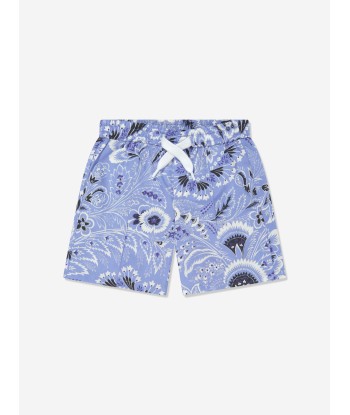 Etro Baby Boys Floral Paisley Shorts in Blue 2 - 3 jours ouvrés.