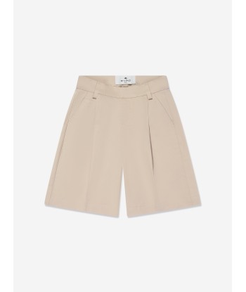 Etro Boys Chino Shorts in Beige pas cheres