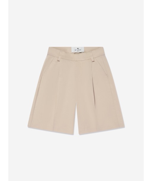 Etro Boys Chino Shorts in Beige pas cheres