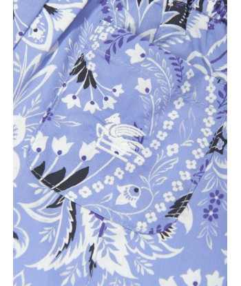 Etro Baby Boys Floral Paisley Shorts in Blue 2 - 3 jours ouvrés.