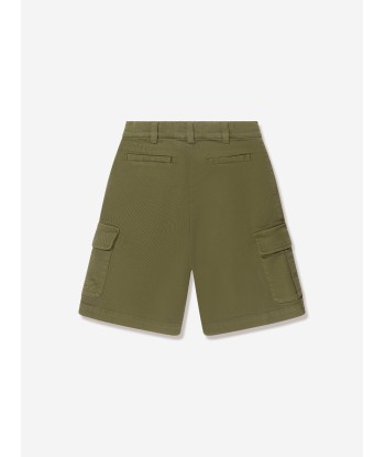 Etro Boys Cargo Shorts in Green sélection de produits