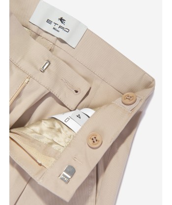 Etro Boys Chino Shorts in Beige pas cheres