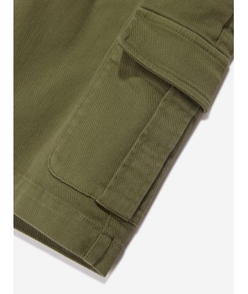 Etro Boys Cargo Shorts in Green sélection de produits