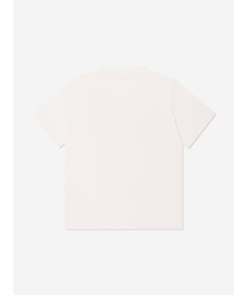 Etro Boys Logo Pocket T-Shirt in Ivory En savoir plus