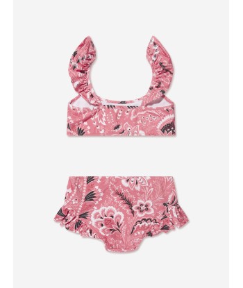 Etro Girls Floral Paisley Bikini in Pink 50-70% off 