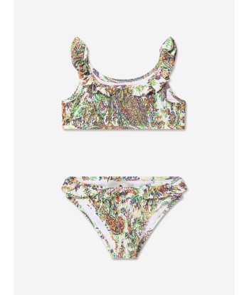 Etro Girls Floral Paisley Bikini in Multicolour vente chaude votre 