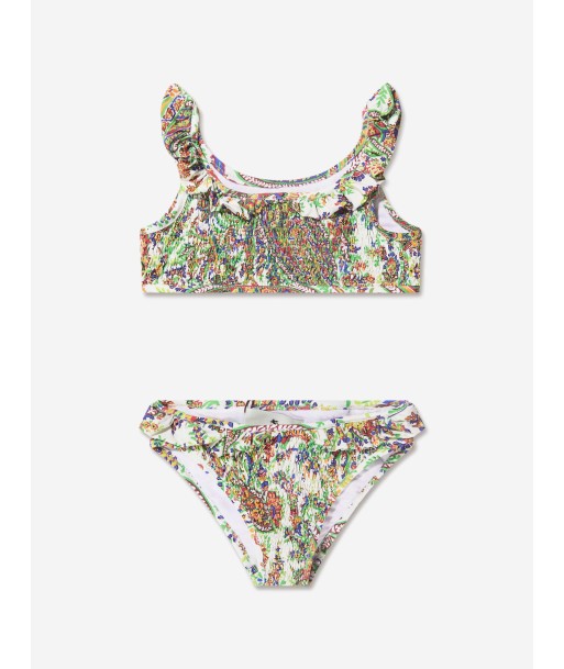 Etro Girls Floral Paisley Bikini in Multicolour vente chaude votre 