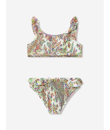 Etro Girls Floral Paisley Bikini in Multicolour vente chaude votre 