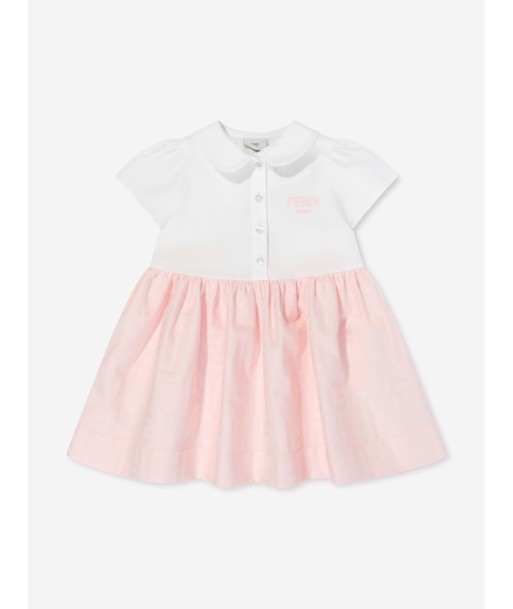 Fendi Baby Girls FF Logo Dress in Pink 50-70% off 