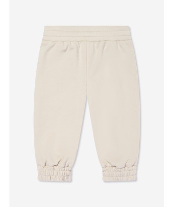 Fendi Baby FF Logo Reversible Joggers in Brown la livraison gratuite