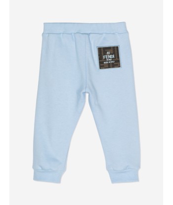 Fendi Baby Boys Logo Joggers in Blue ou a consommer sur place